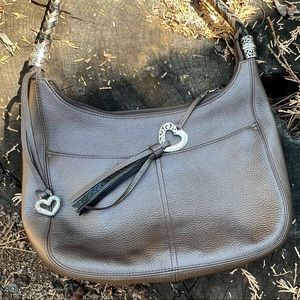 Brighton Barbados Metallic Hobo Cut - Medium Sized Like New!